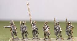 British Infantry Command in Roundabouts, Round Hats